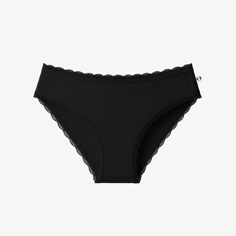 Culotte Femme Dentelle Noir - Intemporelle