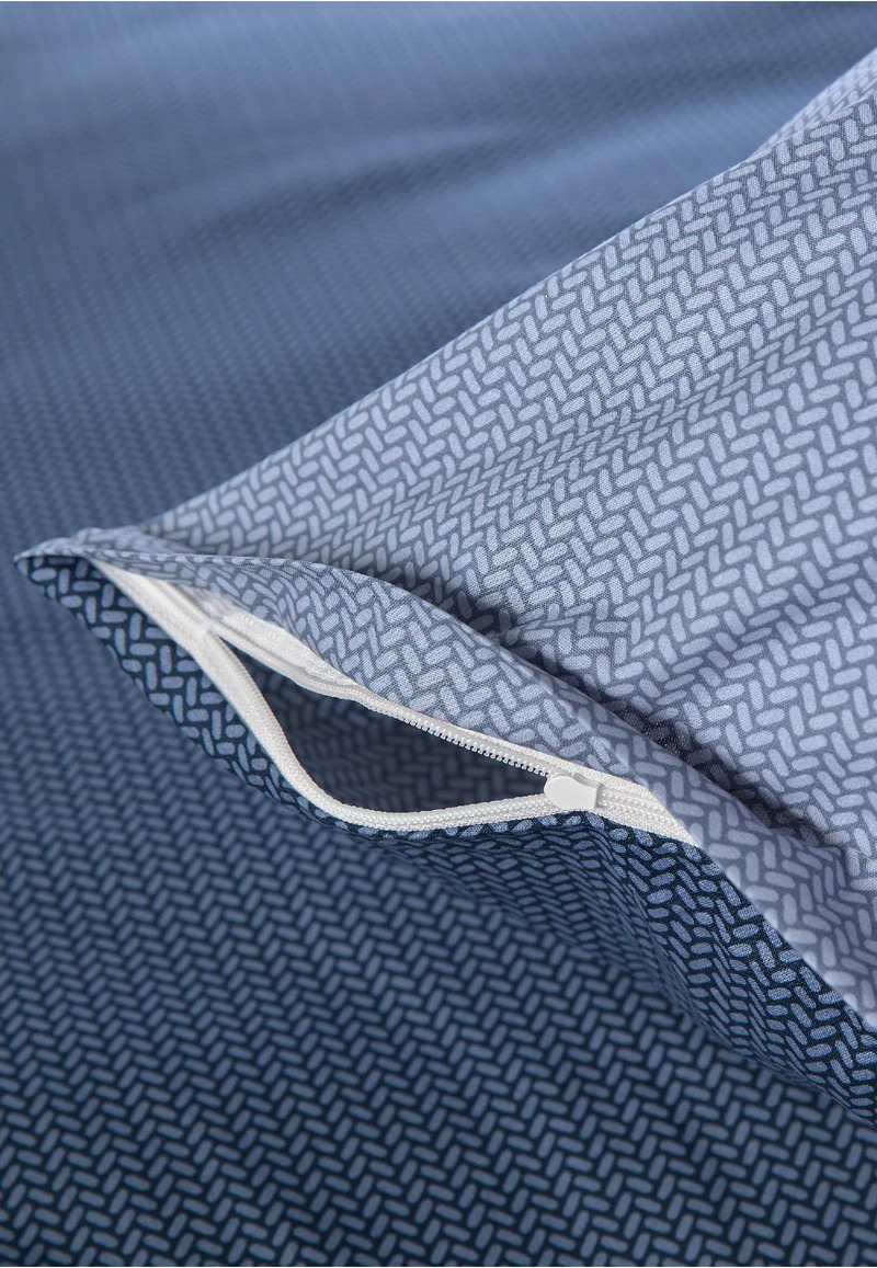 Bettwäscheset 2-teilig Blau - SCHIESSER Home