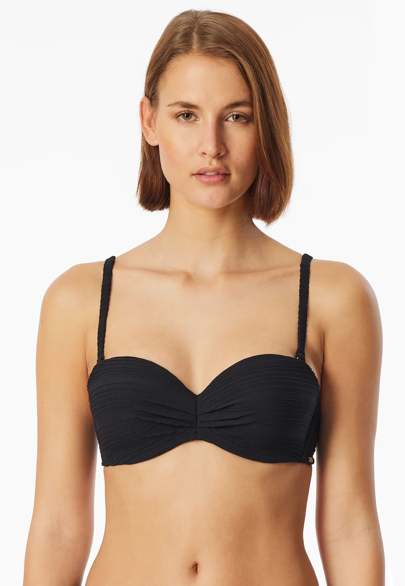 Bikini-Top Schwarz - Aqua