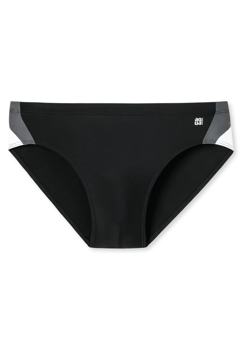 Badehose Schwarz gemustert - Nautical Active