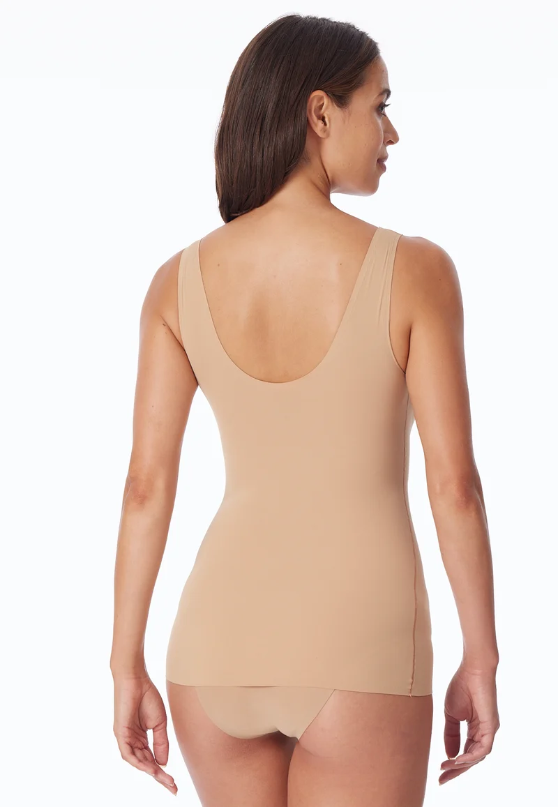 BH-Top Seamless mit herausnehmbaren Pads Beige - Invisible Soft
