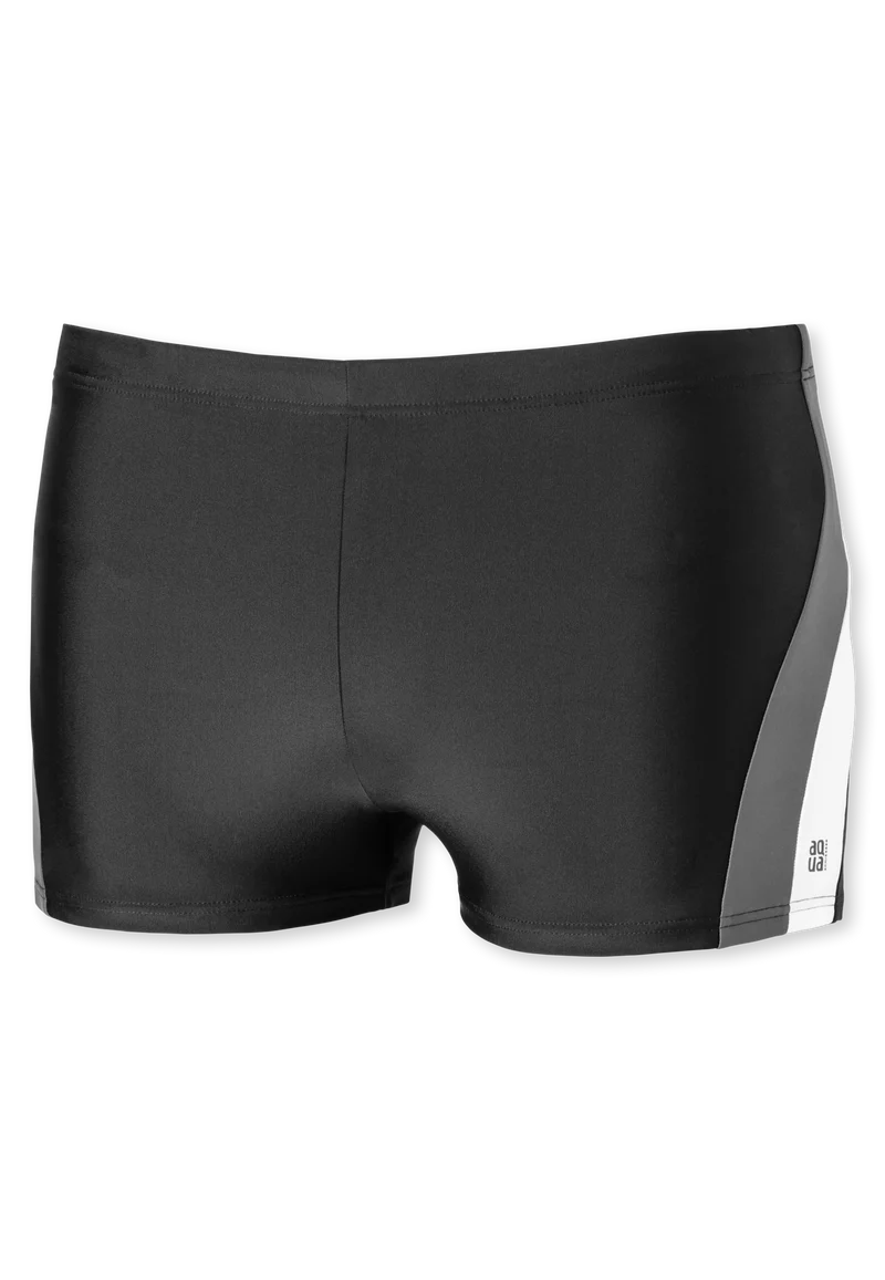 Badehose Schwarz gemustert - Nautical Active