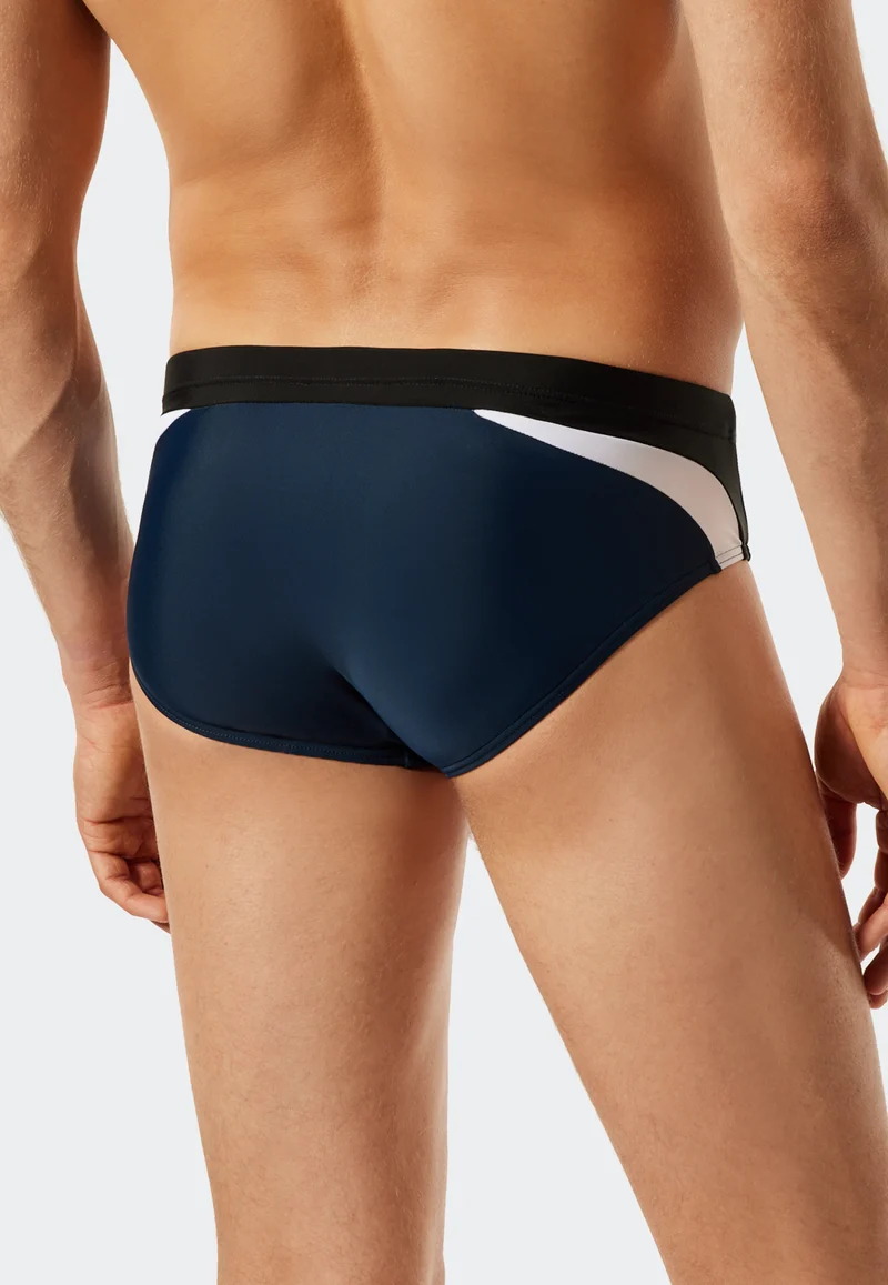 Badehose Blau gemustert - Nautical Active