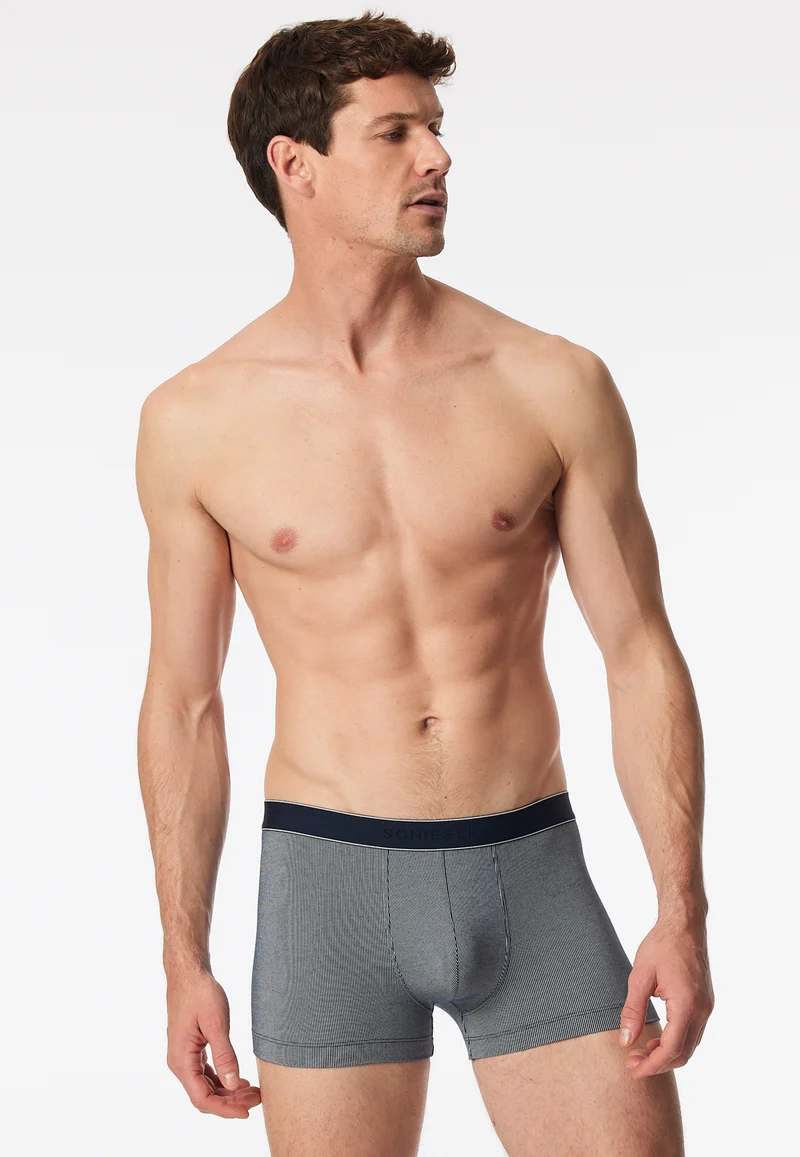 Enge Boxershorts Dunkelblau gestreift - Duality Function