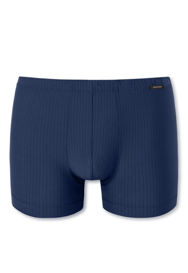 Enge Boxershorts Dunkelblau gestreift - Pure Micro