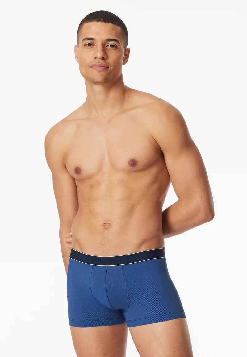 Enge Boxershorts Blau gestreift - Duality Function