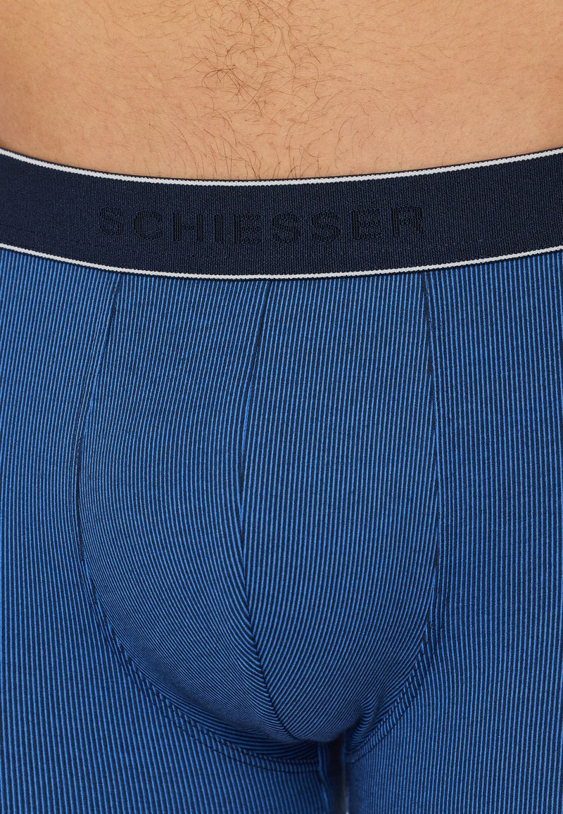 Enge Boxershorts Blau gestreift - Duality Function