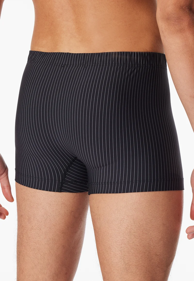 Enge Boxershorts Schwarz gestreift - Pure Micro