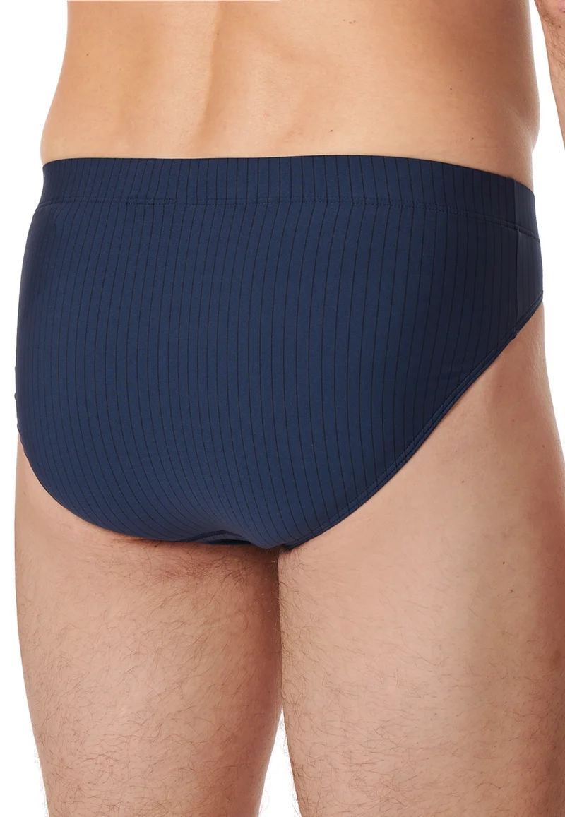 Slip Dunkelblau gestreift - Pure Micro