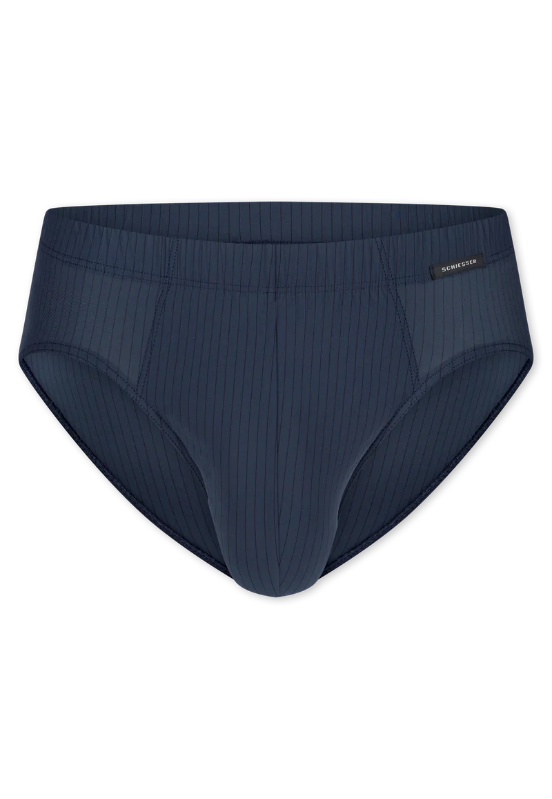Slip Dunkelblau gestreift - Pure Micro