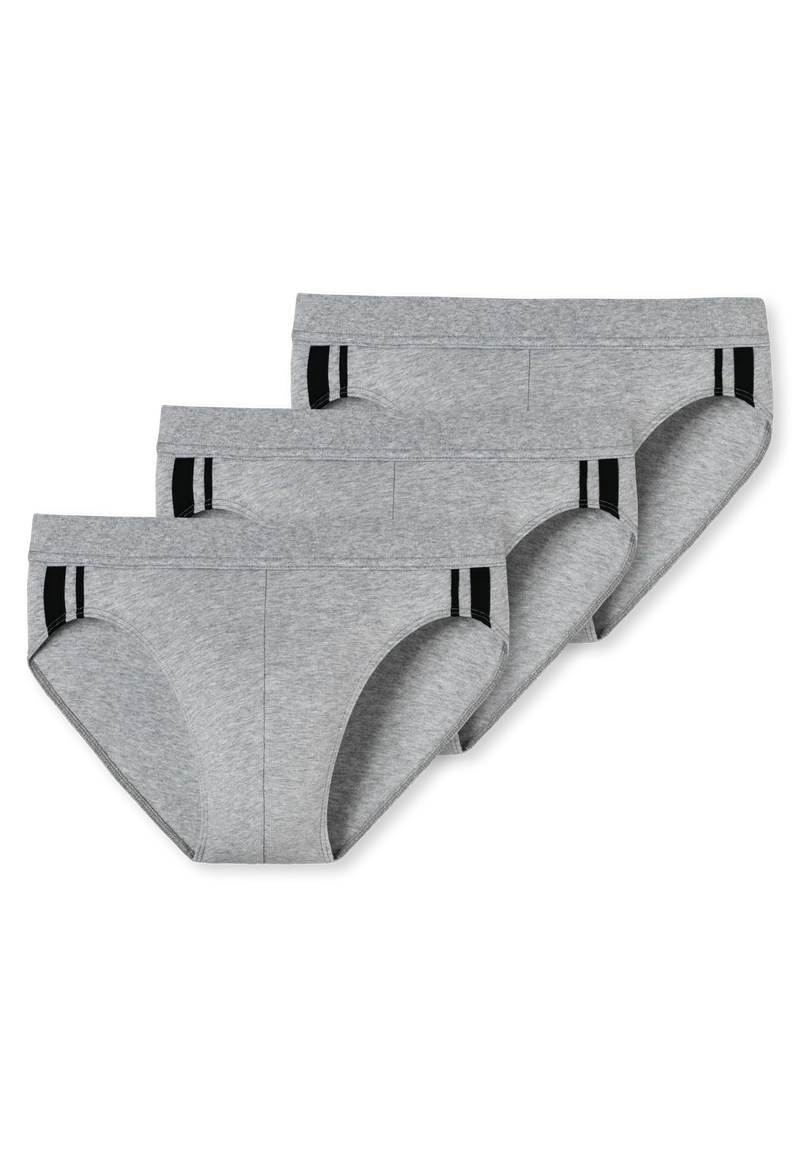 Slip 3er-Pack Grau - 95/5