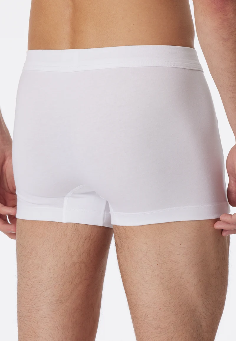 Enge Boxershorts Weiss - Long Life Cotton
