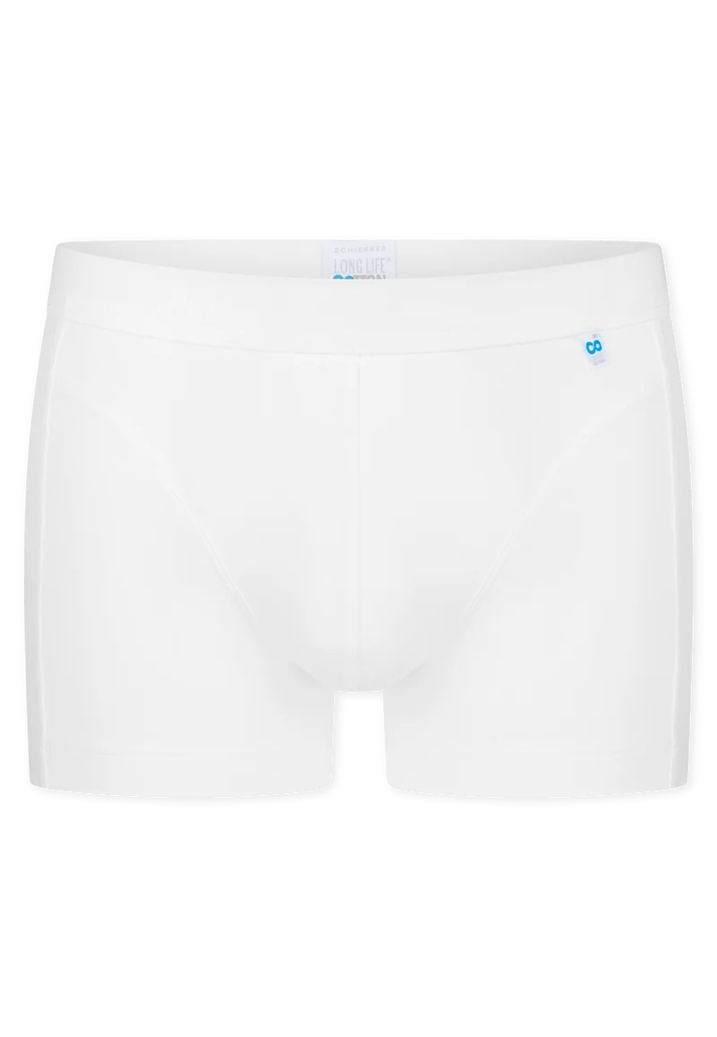 Enge Boxershorts Weiss - Long Life Cotton