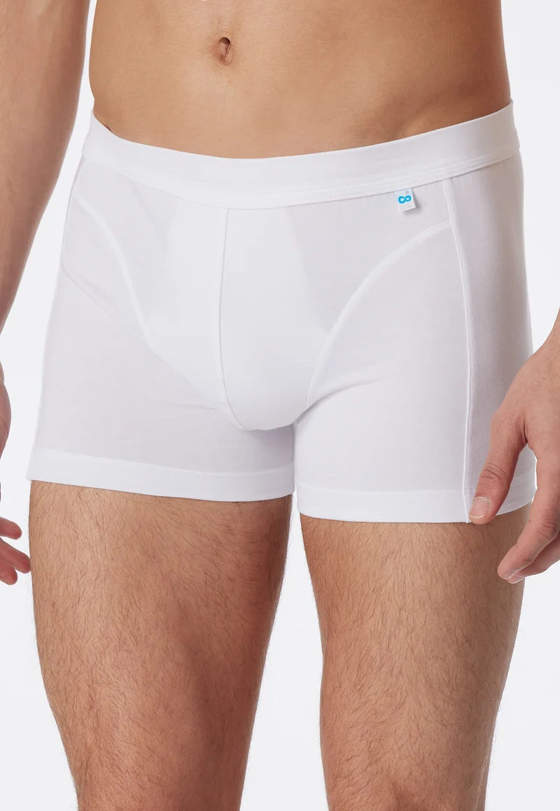 Enge Boxershorts Weiss - Long Life Cotton