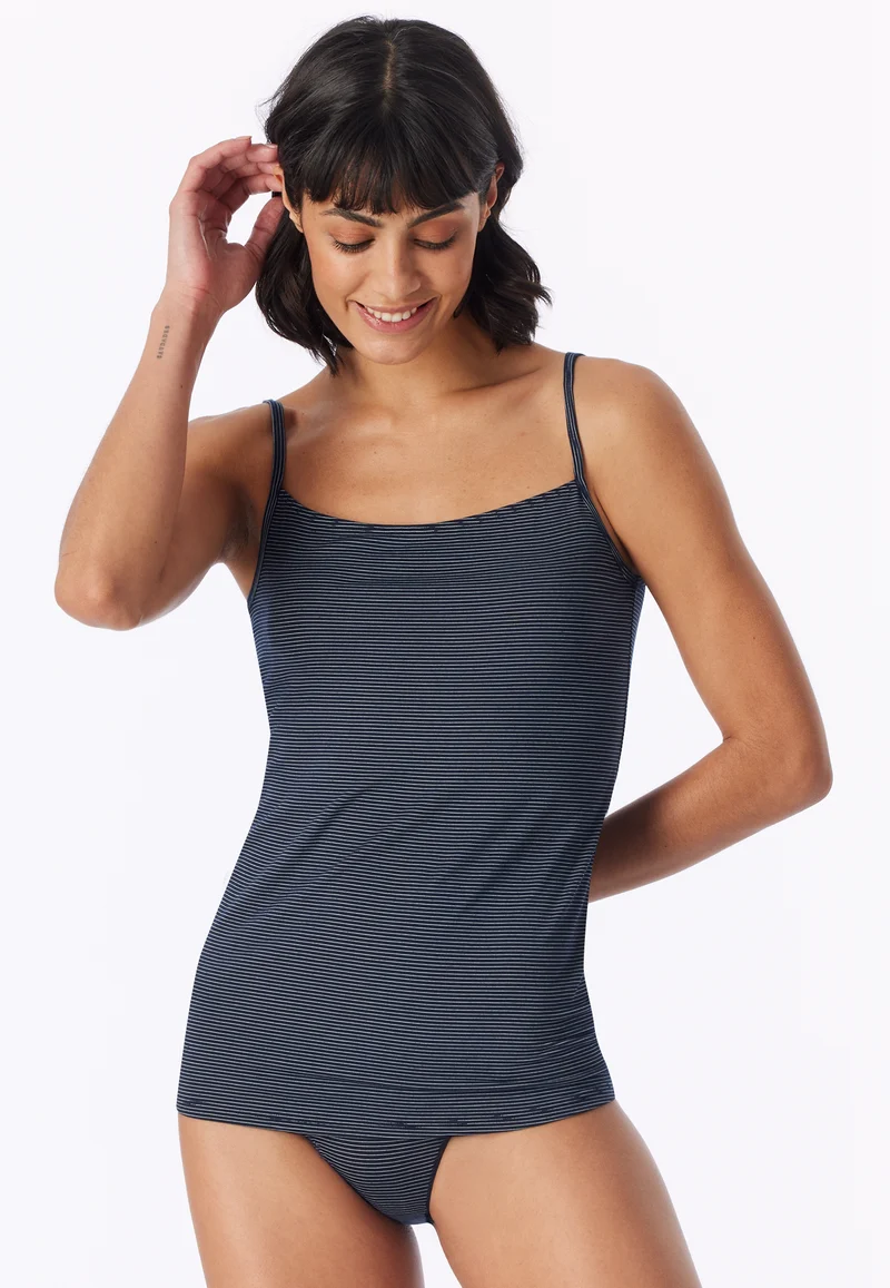 Unterhemd 2er-Pack Blau - Modal Essentials