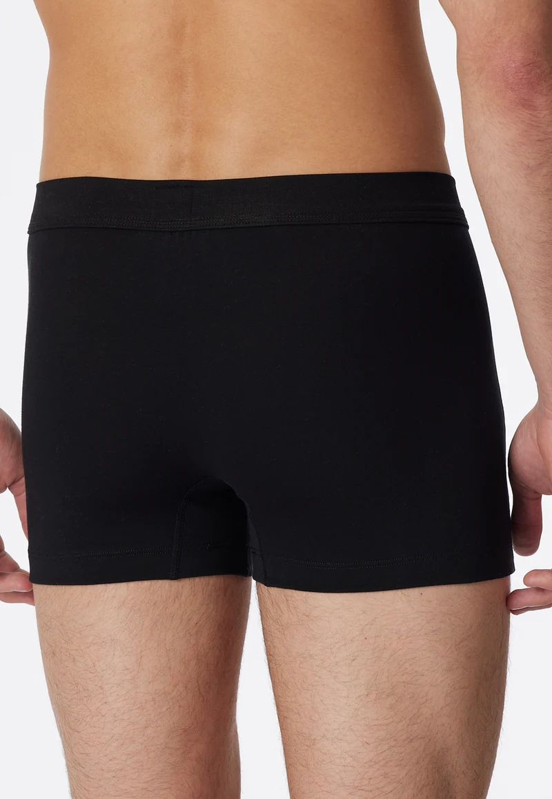 Enge Boxershorts Schwarz - Long Life Cotton
