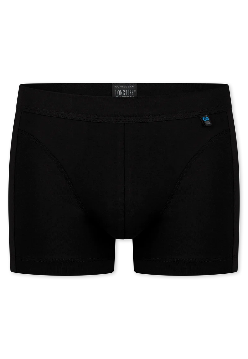 Enge Boxershorts Schwarz - Long Life Cotton