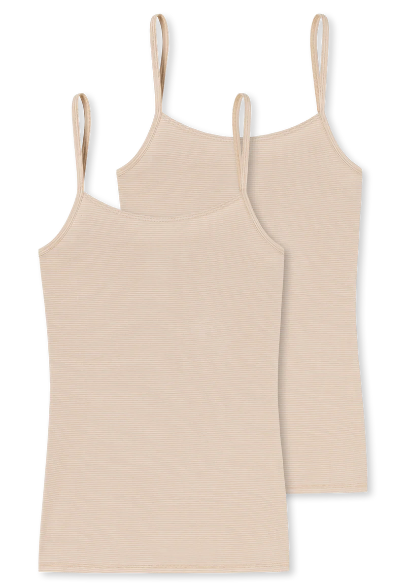 Unterhemd 2er-Pack Soft Beige - Modal Essentials