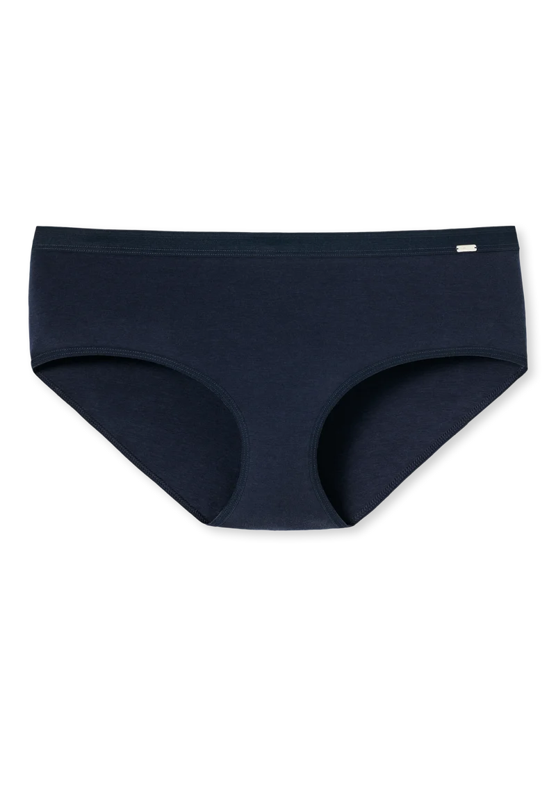 Hipster Slip Feinripp Dunkelblau - Naturschönheit