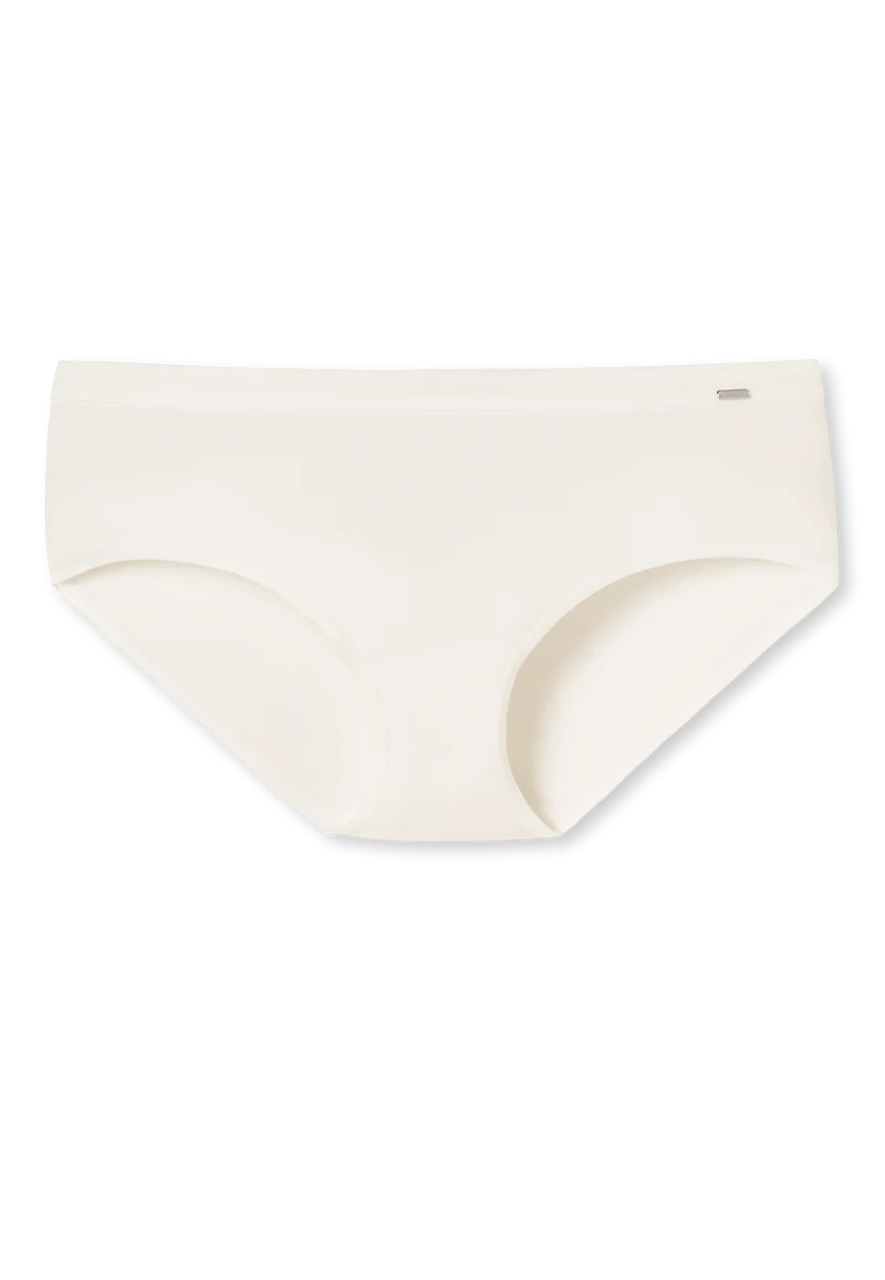 Hipster Slip Feinripp Weiss - Naturschönheit