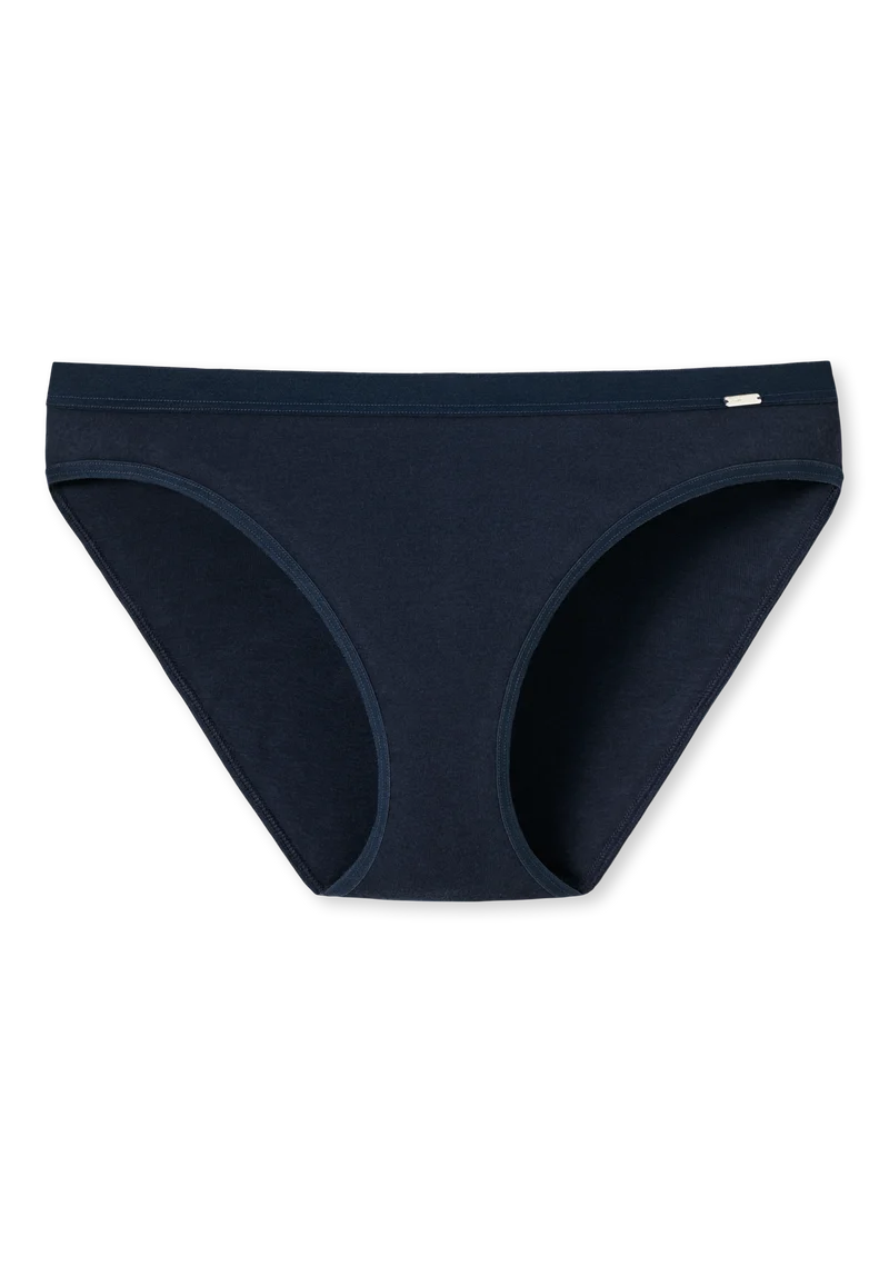 Slip Feinripp Dunkelblau - Naturschönheit