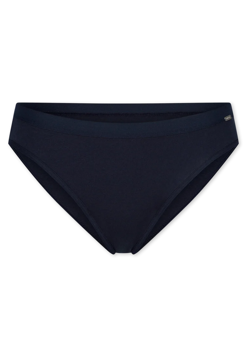Slip Feinripp Dunkelblau - Naturschönheit