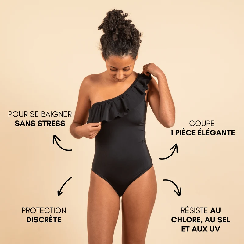 Maillot de bain menstruel ados Iris
