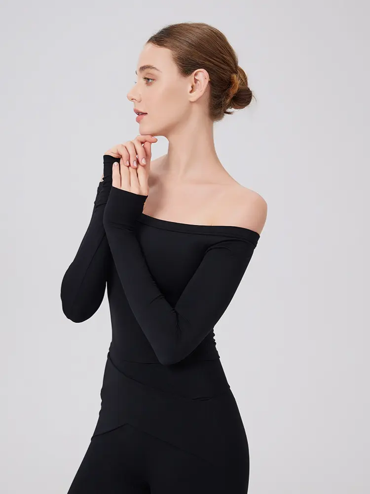 NuMotion Core NakedFeel Off-Shoulder Sculpt Top