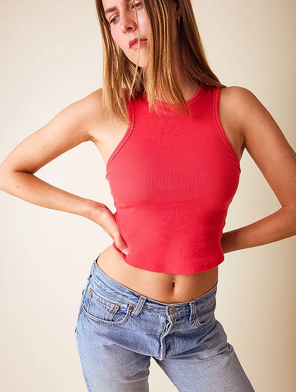 Nobratop® Sissy - Ecovero - Rouge-Pastèque