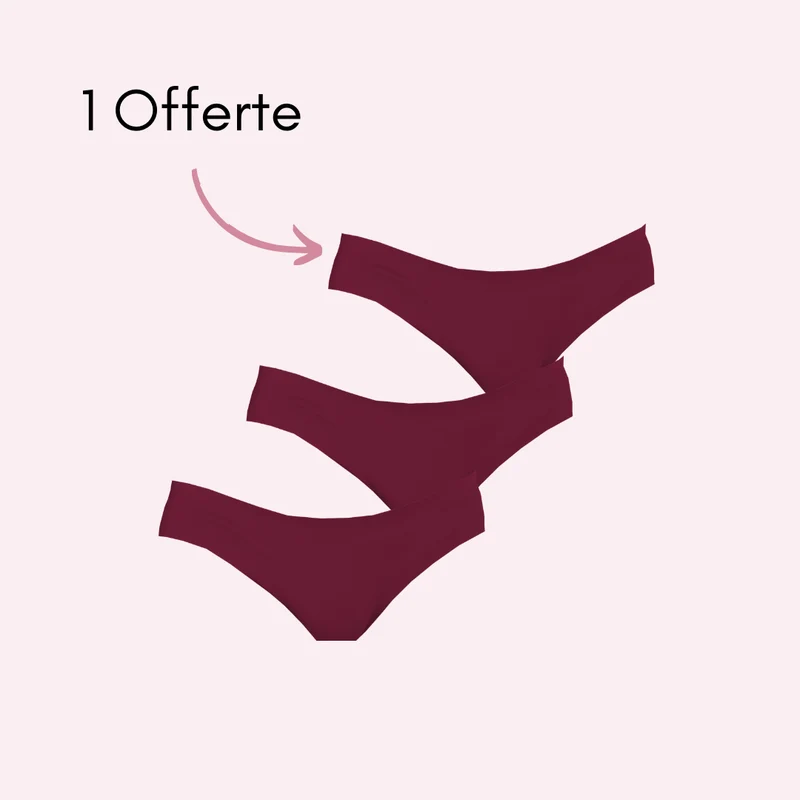 Culotte Menstruelle Roxane sans coutures (spéciale été☀️)