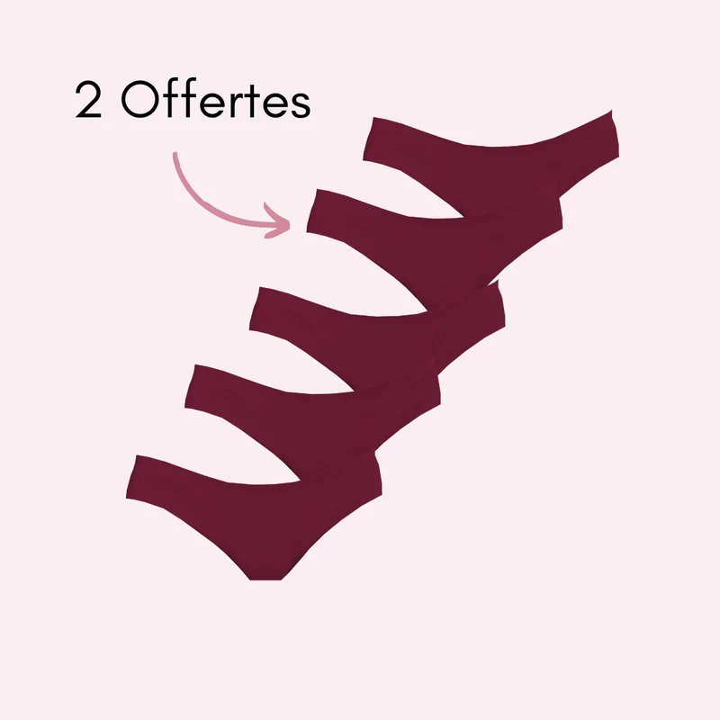 Culotte Menstruelle Roxane sans coutures (spéciale été☀️)