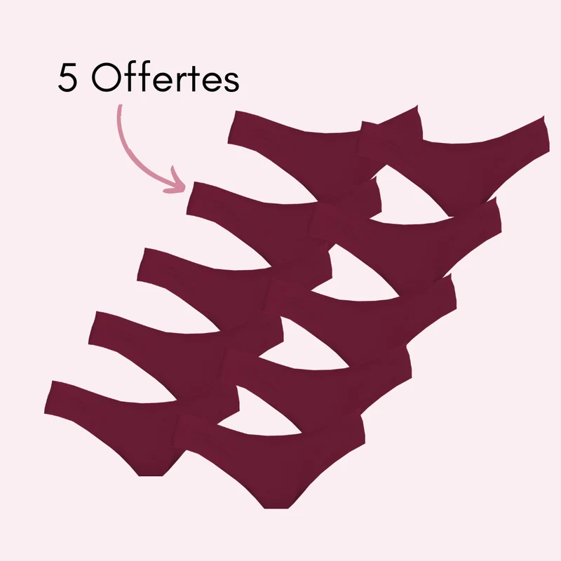 Culotte Menstruelle Roxane sans coutures (spéciale été☀️)