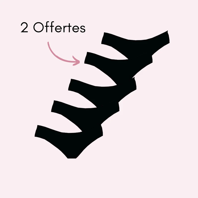 Culotte Menstruelle Roxane sans coutures (spéciale été☀️)