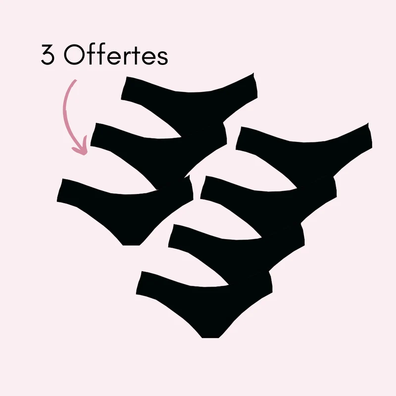 Culotte Menstruelle Roxane sans coutures (spéciale été☀️)