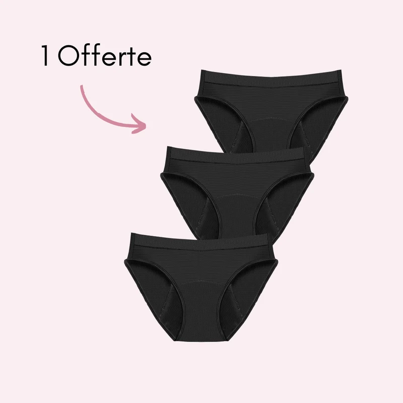Culotte Menstruelle Respirante Ados Aurore