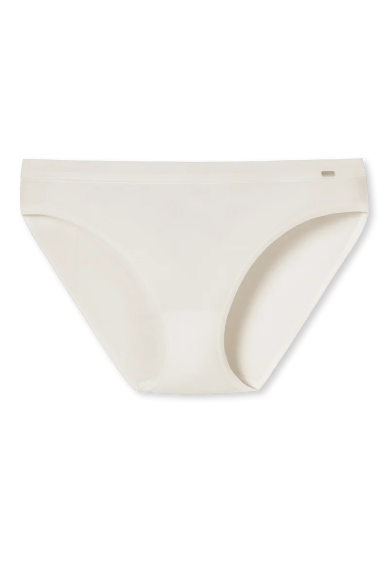 Slip Feinripp Off White - Naturschönheit