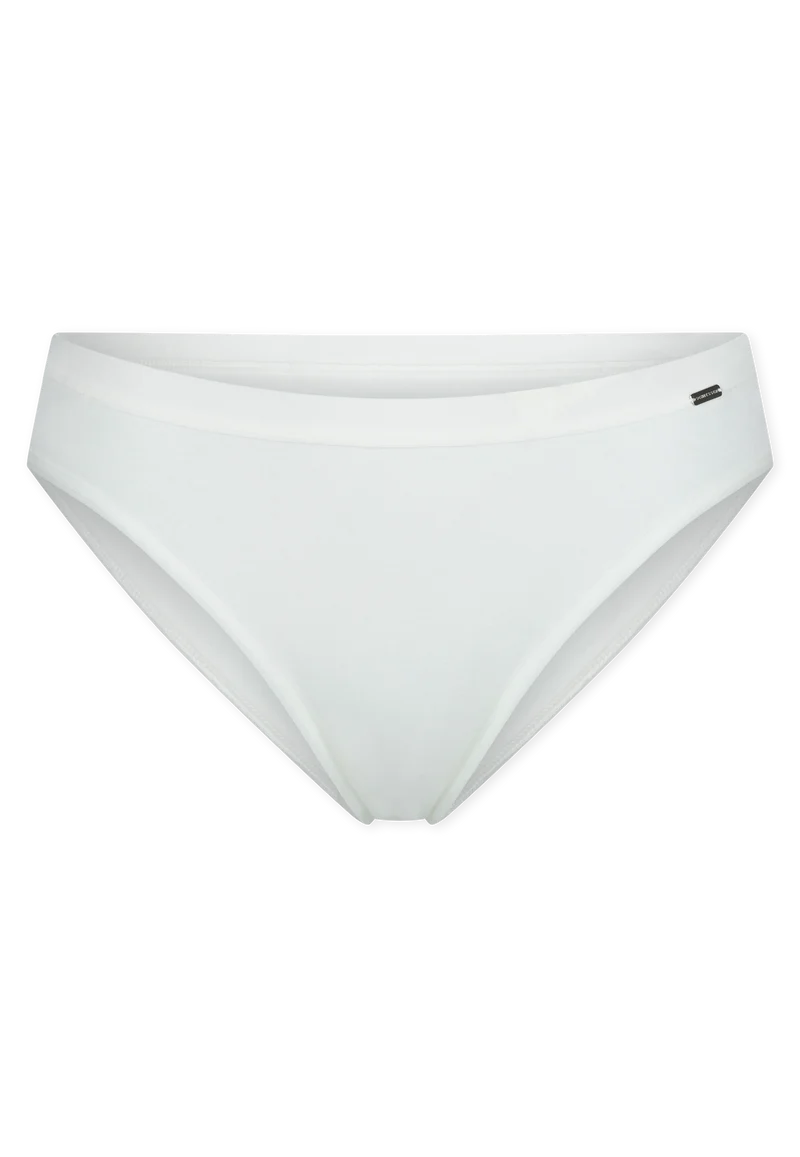 Slip Feinripp Off White - Naturschönheit