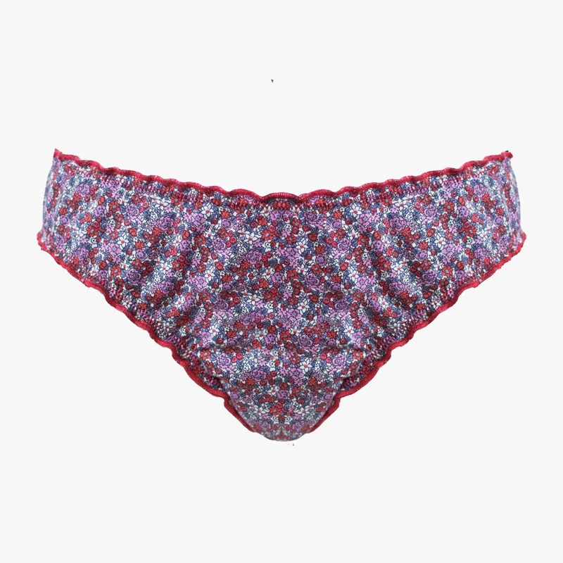 Lea - Culotte menstruelle ado en coton bio flux moyen +++