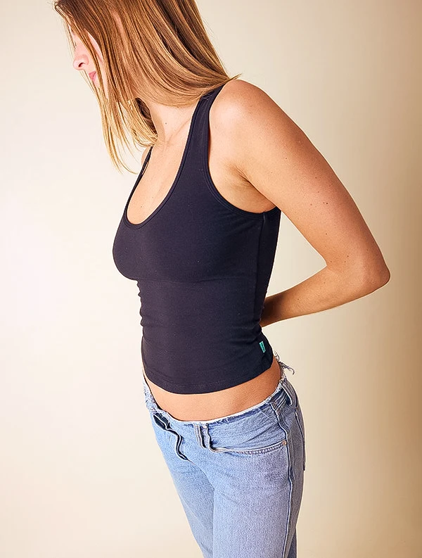 Nobratop® Nour - Coton Bio - Noir-Ebène