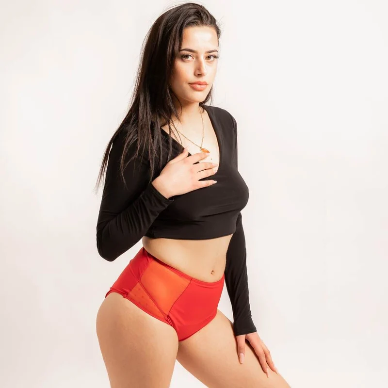 Taille Haute Menstruelle HONESTA Flux Moyen