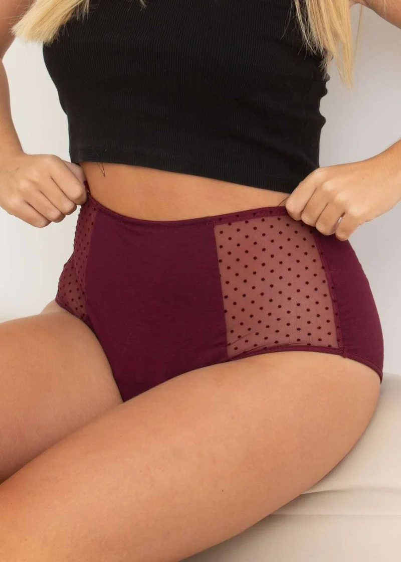 Taille Haute Menstruelle SPLENDEA Flux Moyen