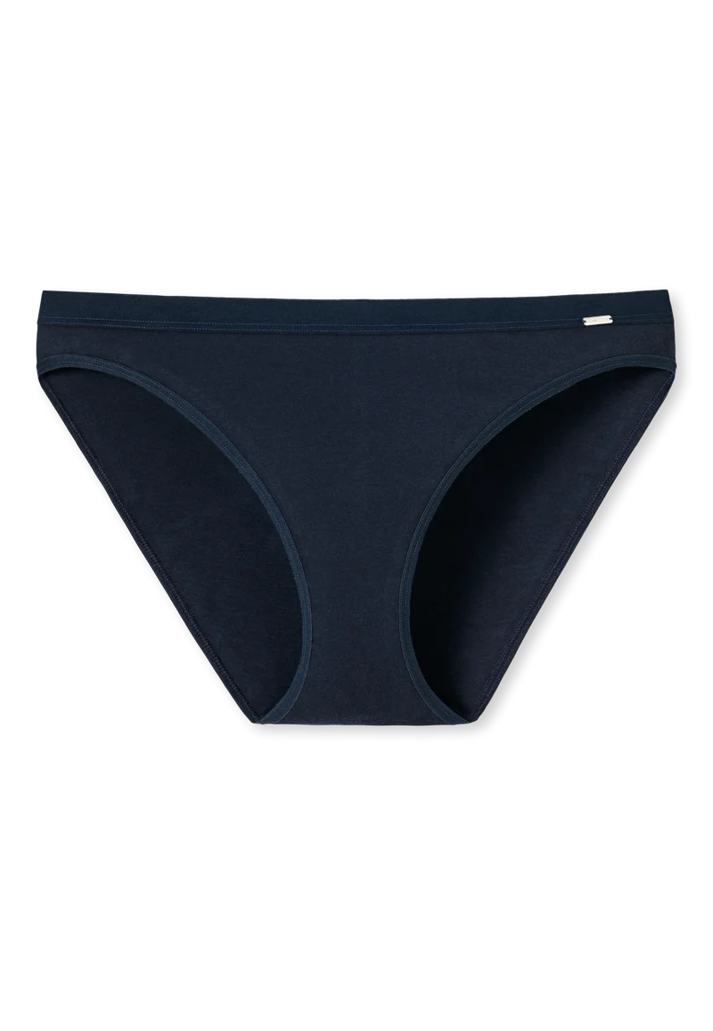 Slip Feinripp Dunkelblau - Naturschönheit