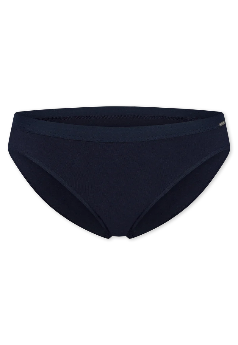 Slip Feinripp Dunkelblau - Naturschönheit
