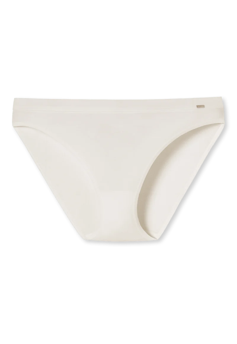 Slip Feinripp Weiss - Naturschönheit