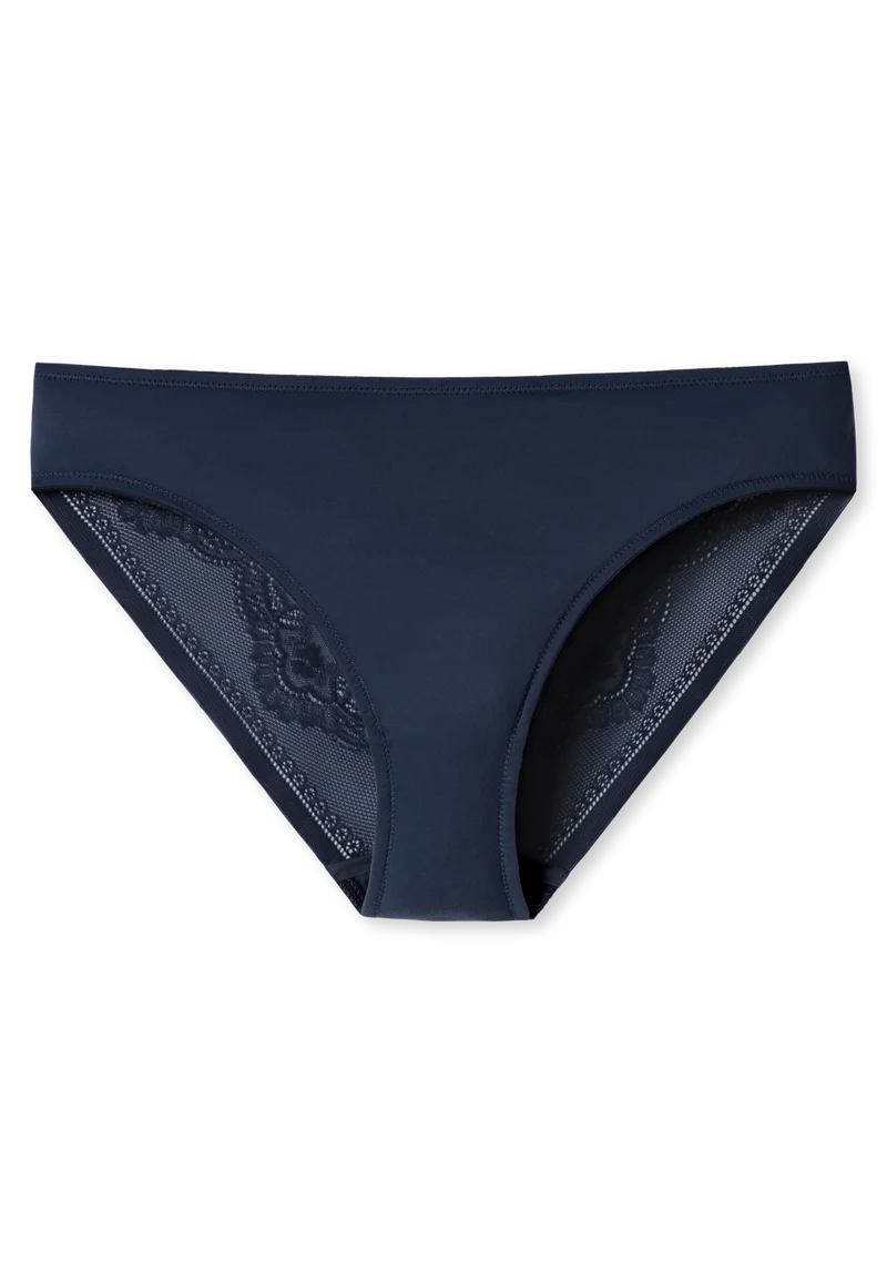 Slip mit Spitze Soft Dunkelblau - Invisible Lace