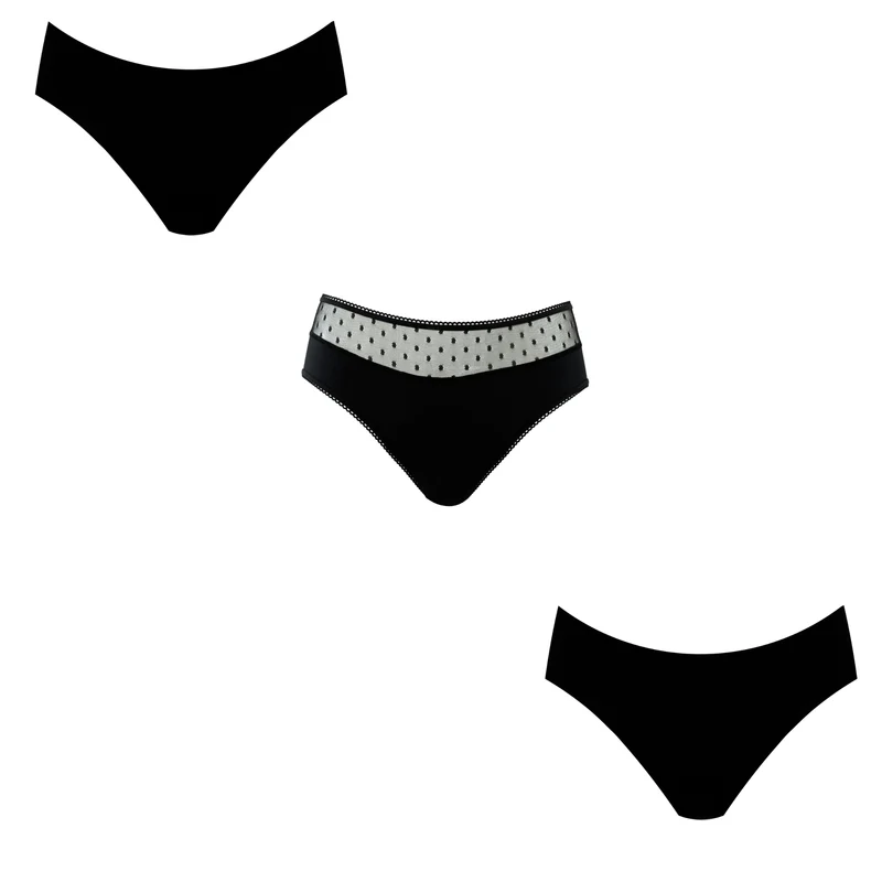 SOLDE BLACK FRIDAY - Pack Découverte Louloucup — 3 culottes menstruelles incontournable