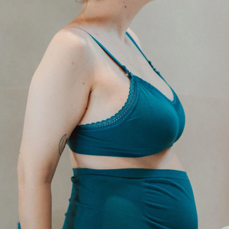 Brassière de grossesse Suzon bleu