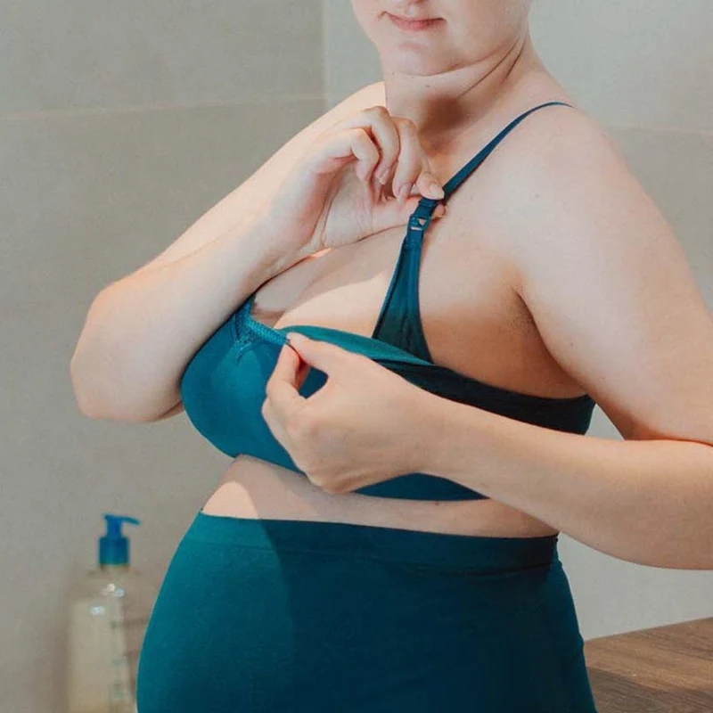 Brassière de grossesse Suzon bleu