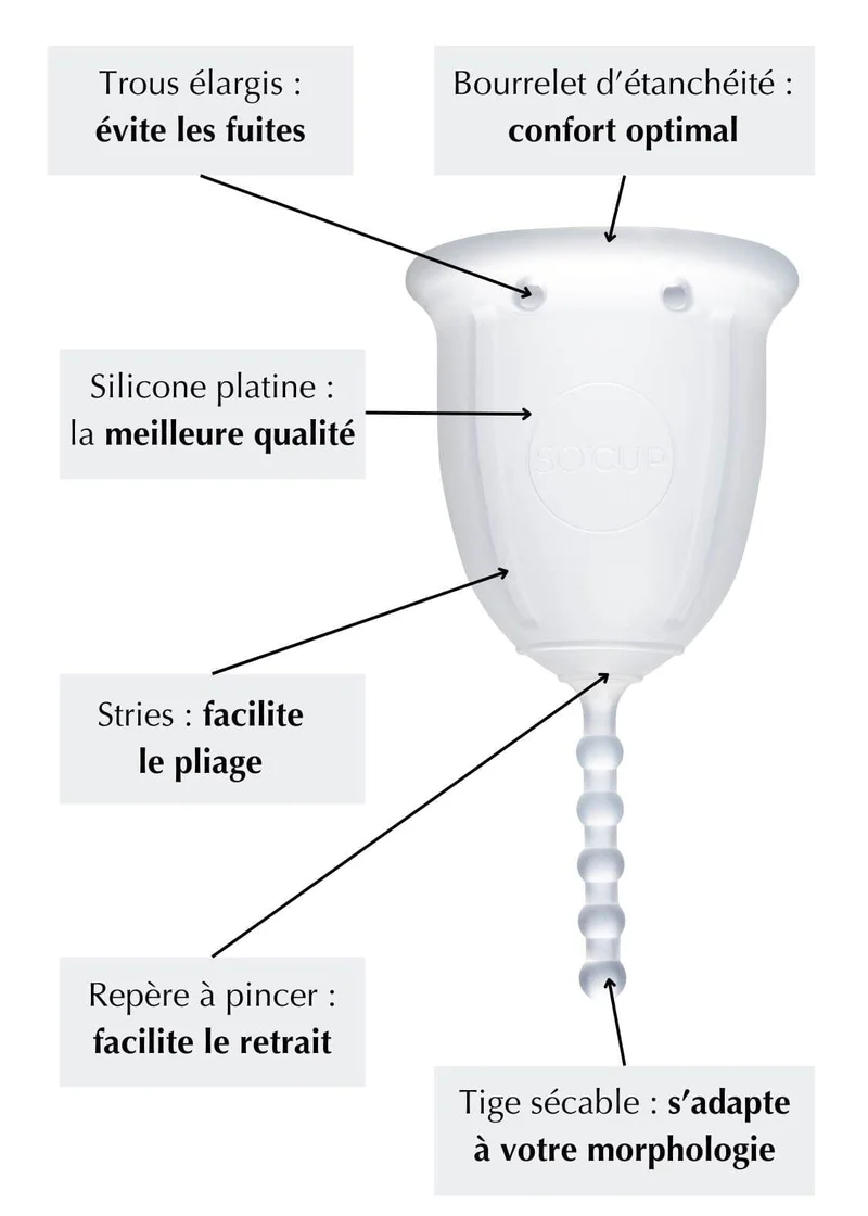 Coupe Menstruelle (Cup Taille S ou L)