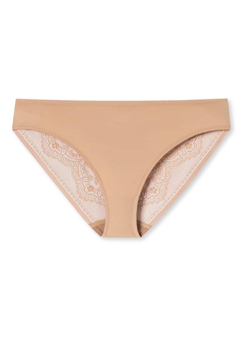 Slip mit Spitze Beige - Invisible Lace